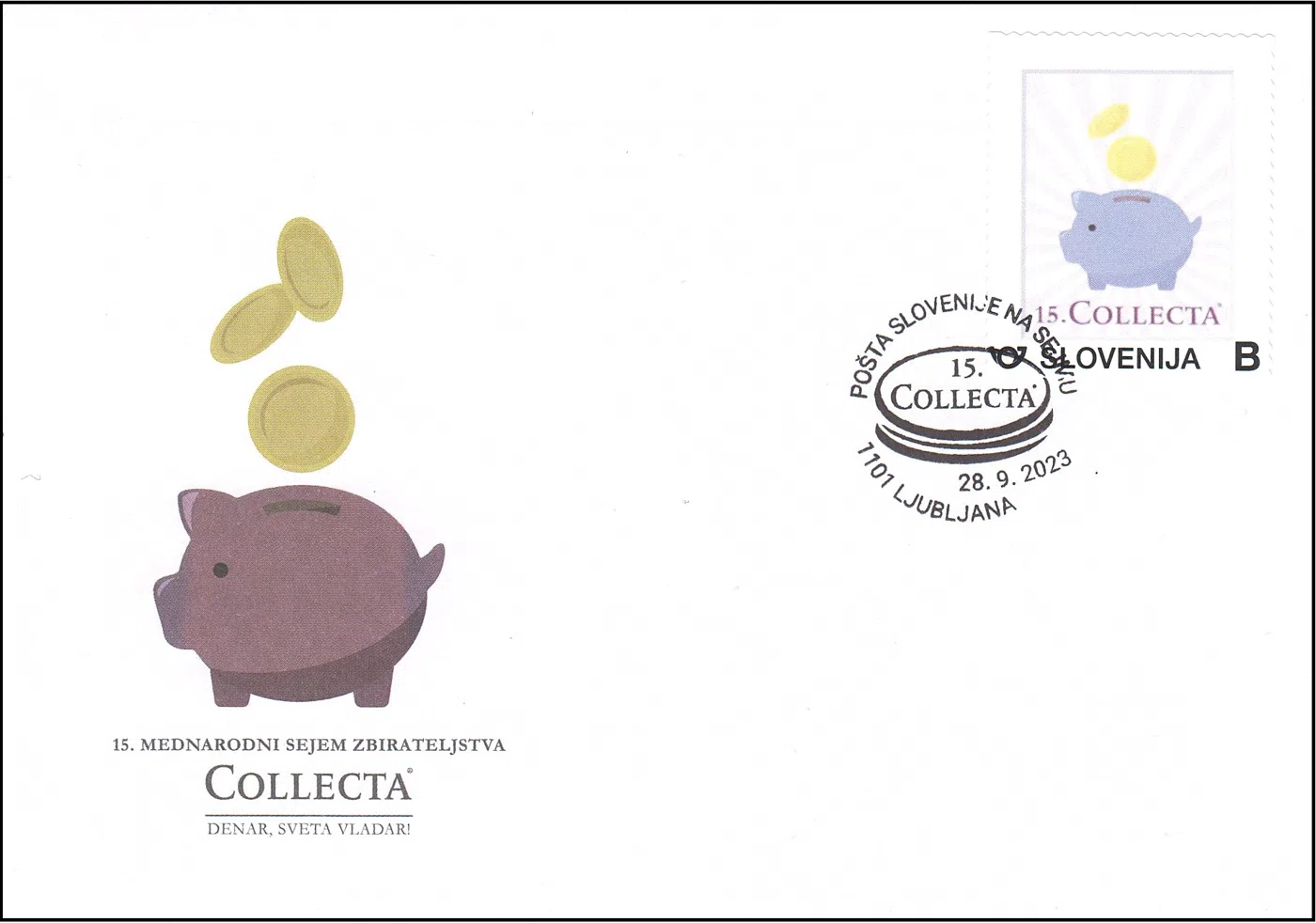 POŠTA SLOVENIJE NA SEJMU COLLECTA 2023   